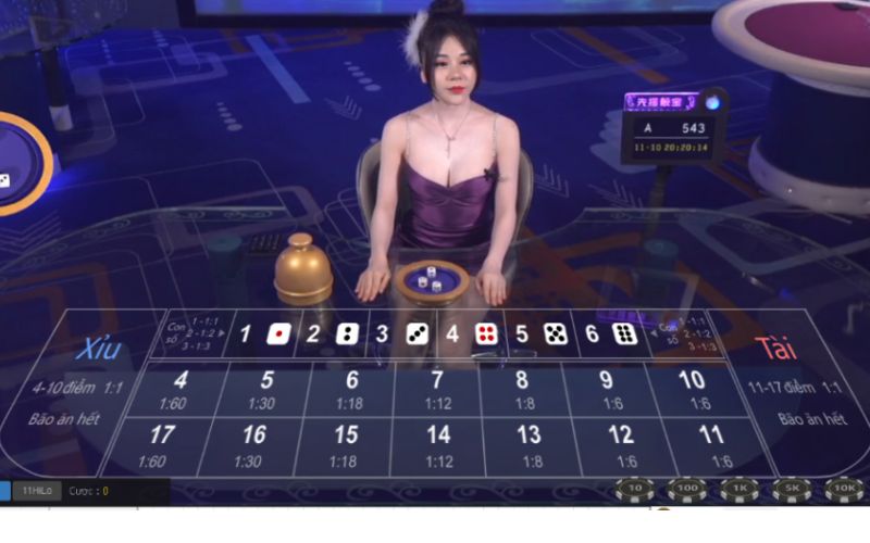 Luật chơi tài xỉu tại tha Casino